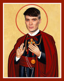 funny saint Cillian Murphy celebrity prayer candle gift