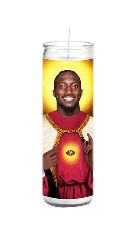 Deebo Samuel Niners Saint Celebrity Prayer Candle