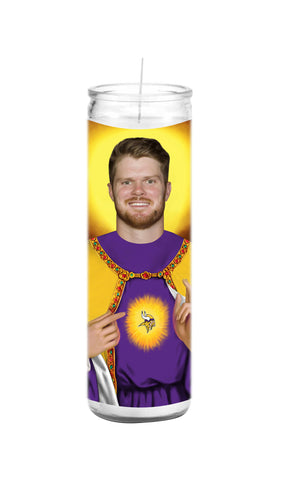 Sam Darnold Minnesota Vikings Saint Celebrity Prayer Candle