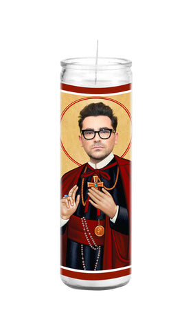 Dan Levy David Rose Saint Celebrity Prayer Candle