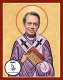 steve buscemi saint celebrity prayer candle funny gift idea