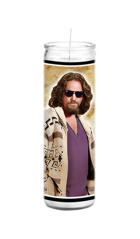 The Dude Big Lebowski Celebrity Prayer Candle